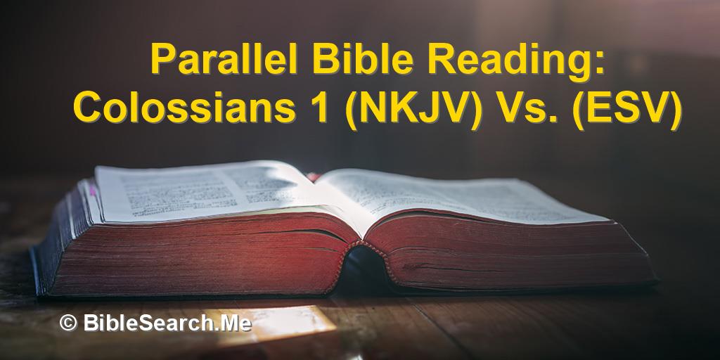 Parallel reading | Bible Search